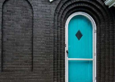 Brick Exterior & Accent Door